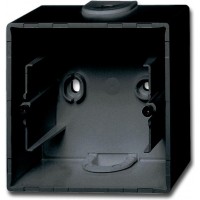 Surface-mounting box château-black 1701-95-507 basic55