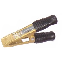 Battery clamp Brass 20 black