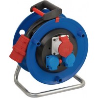Cable reel for site & professional 30m H05VV-F 5G1,5 IP44