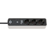 Brennenstuhl Connect Ecolor WiFi Power Strip 3-way, H05VV-F3G1.5, cable 1.5m, black/white