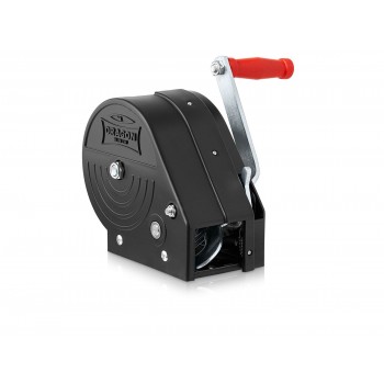 Hand crank winch with cover DWK 25 C, rope, 1133kg Dragon Winch