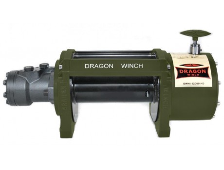 Лебедка гидравлическая Hidra DWHI 12000 HD без троса, 5443кг Dragon Winch