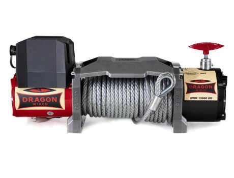 Лебедка электрическая Maverick DWM 13000 HD с тросом 20м, 5897кг Dragon Winch