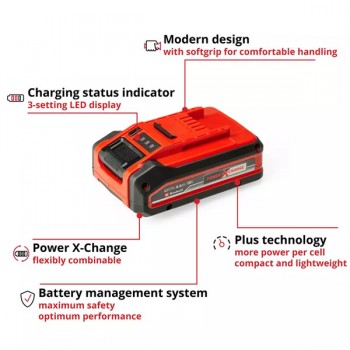 Аккумулятор 18V 4.0Ah Power-X-Change Plus Einhell