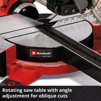 Аккумуляторная торцовочная пила TE-SM 36/210 Li - Solo с протяжкой 210мм 36V Einhell