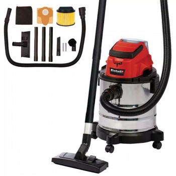 Cordless Wet/Dry Vacuum Cleaner TC-VC 18/20 Li S-Solo 80 mbar 20L 18V Einhell