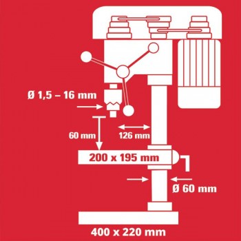 Bench Drill TC-BD 630/1 630W Einhell