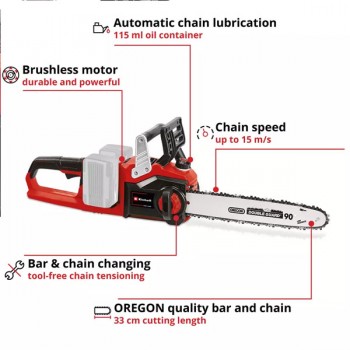 Аккумуляторная цепная пила GP-LC 36/35 Li-Solo 36V Einhell