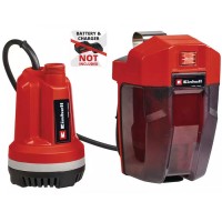 Аккумуляторный дренажный насос для чистой воды GE-PP 18 RB Li - Solo 18V (погружной) Einhell