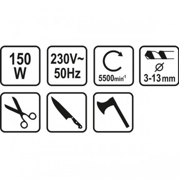 Multifunctional sharpening machine 150W, 230V STHOR