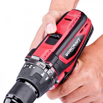 Li-ion Cordless Driver / Drill / Hammer 20V, 4.0Ah, 2 speed WORCRAFT