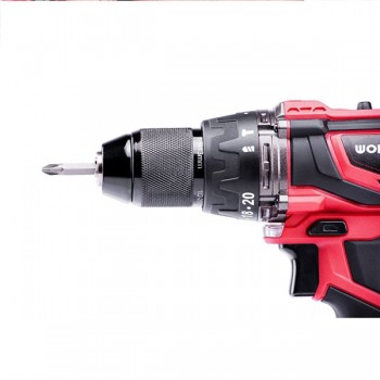 Li-ion Cordless Driver / Drill / Hammer 20V, 4.0Ah, 2 speed WORCRAFT