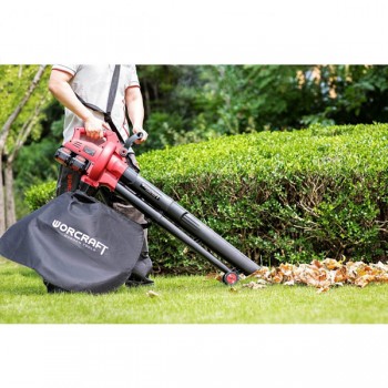 Li-ion Cordless leaf blower vacuum mulcher 40V (20V+20V) WORCRAFT