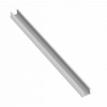 Алюминиевый профиль для LED ленты, GLAX  MIKRO, накладной, 2 м, серебристый