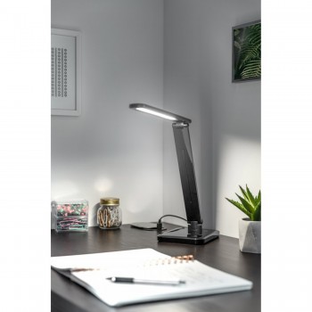 Светодиодная настольная лампа HIKARI LED, 6W, 400lm, AC220-240V, 50/60Hz, CCT, черный