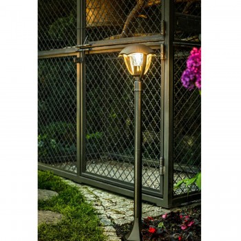 Светильник садовый GRANDE-P, E27, MAX.60W, IP54, AC220-240V, 50-60Hz, чёрный, столбик 100 см