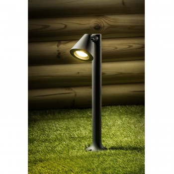 Dārza lampa LUSTINO-P 50, GU10, MAX.20W, IP44, AC220-240V, 50-60Hz, столбик, графит
