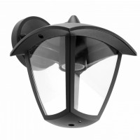 Garden fixture MARINA-AD,E27, MAX.20W,IP54, AC220-240V, 50-60Hz, straight lower sconce, black