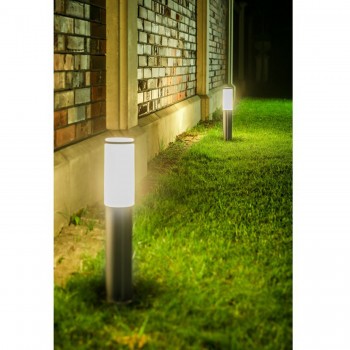 Dārza lampa MILAN-P 45,E27, MAX.40W, IP44, AC220-240V, 50-60Hz, nerūsējošais tērauds, stabiņš 45 см