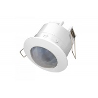 Motion detector CR-5, White, 1200W, 6m, IP20, 360° GTV