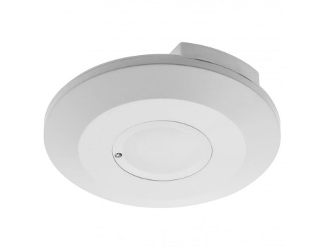 Kustības sensors CM-3 MINI, Balts, 2000W, 8m, IP20, 360° GTV