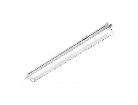 Светодиодный светильник герметичный HEROS LED, 60W, 8400lm, AC220-240V, 50/60 Hz, PF>0,9, Ra≥80, IP66, IK10, 120°, 4000K, серый