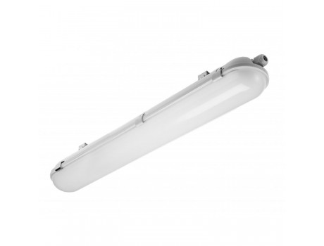 BETIS II LED hermetic luminaire, 50W, 6000lm, AC220-240V, 50/60Hz, PF>0.9, RA>80, IP65, light angle