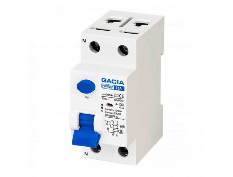 Residual Current Circuit Breaker Fi 2P 40A 30mA (Type A)