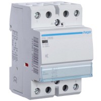 Contactor 2NO 12V 63A 3P silent Hager