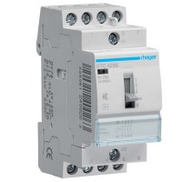 Contactor 4NO 230V 25A 2P silent Night & Day Hager