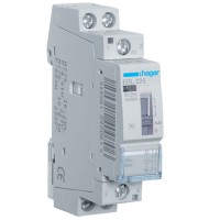 Contactor manual control 2NO 8/12V 25A Hager