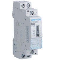 Contactor manual control silent 2NO 24VAC 25A Hager