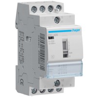 Contactor manual control 4NO 230V 25A Hager