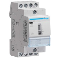 Contactor manual control 2NO+2NC 230V 25A Hager