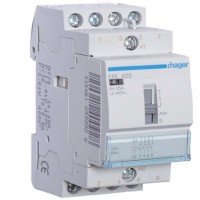 Contactor manual control 4NO 12V 25A Hager