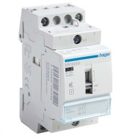 Contactor manual control silent 2NO 24V 2P 25A Hager