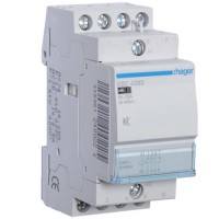 Contactor 3NO+1NC 230V 25A 2P silent Hager