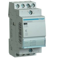 Contactor 4NC 12VDC 25A 2P silent Hager