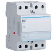 Контактор 2NO 230V 40A 3P бесшумный Hager