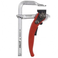 Quick release ratcheting F-type clamp 120x60mm