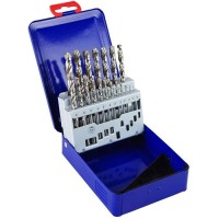 Twist drill set DIN338 19pcs. (1-10mm) HSS