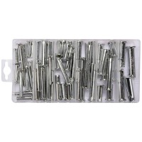 Security bolts set with head (60 pcs) YATO