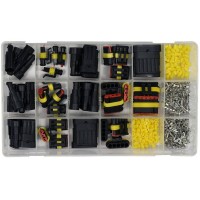 Hermetic electrical connector set (424pcs) YATO