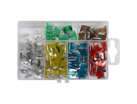 Car fuse set MINI-low profile (100pcs) YATO