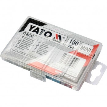 Car fuse set MINI-low profile (100pcs) YATO