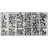 Steel nuts set 300pcs (M3-M10) YATO