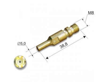 Режущее сопло №3 (30-50мм) для газового резака 341 P DONMET