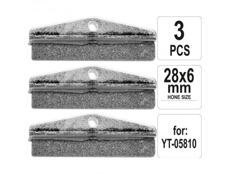 Комплект камней для хона модели 19-63мм (3 шт.) YATO