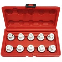 Tesla wheel bolt lock socket set (10pcs) ELLIENT TOOLS