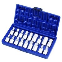 Oil drain plug key set 3/8" (18pcs.) ELLIENT TOOLS